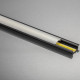 PA-GLAX-AL-20M LED-профіль GTV врізний L-2000 мм Чорний матовий 