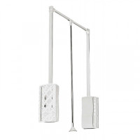 PG-ST6083-10 Пантограф GTV з масляним підйомником 645-910 мм  до 8 кг  Білий 
