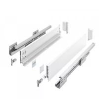 PB-AXISPRO-KPL450А1 Выдвижной ящик GTV AXIS PRO L-450 мм Н-84 мм низкий Белый