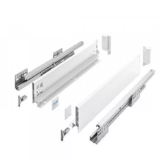 PB-AXISPRO-KPL450А1 Висувна шухляда  GTV AXIS PRO L-450 мм Н-84 мм  низький Білий 
