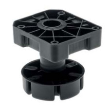 NM-MLA-85-125  Опора  GTV MLA H-85мм з регулюванням  цокольна Чорний 
