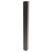 NM-60R710-20 Опора GTV 60*60*710 мм. квадратна з регулюванням Чорна 