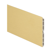 Цоколь Volpato L=4000 мм H=100 мм пластиковый Матовое золото