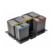 PB-AS-700-2X15L-2X7L-45 Сегрегатор AxiSpace 700 2х15л + 2х7л