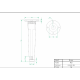 FLG-021-150-101 Ножка мебельная Bravo Nail 150 мм Графит