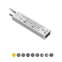 AE-WBBUNI-10DIM Cенсорный выключатель GTV универсальный 3 в 1 Белый