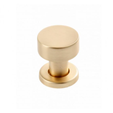 GZ-RING-1-18  Ручка кнопка GTV RING d 26 мм золото шліфоване