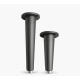FLG-021-150-101 Ножка мебельная Bravo Nail 150 мм Графит