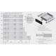 PB-3D0SHX18-400-H	Направляюча GTV Modern Slide 3D 16-18мм нижнього кріплення п/в  L-400 мм 