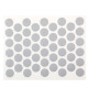 Заглушка конфирмата самоклеящаяся Weiss d=14 Металлик 5067 (50 шт)
