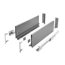 PB-AXISPRO-KPL450C Висувна шухляда GTV AXIS PRO L-450 мм високий Н-167 мм  Графіт