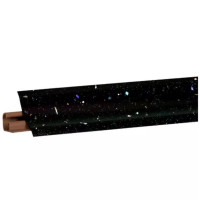 Плинтус кухонный Korner 6027 Черный кристалл L-3000 (619)