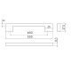 UZ-819160-06 Ручка GTV UZ-819 160 мм Шліфована сталь