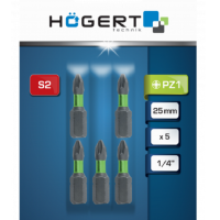 HT1S126 Біта PZ1 HOGERT сталь S2/25 мм