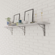 Консоль декоративна  LOFT GIFF VALV L=180х180 мм Чорний 