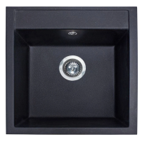 Кухонна мийка BODRUM 510 black shine