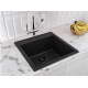 Кухонна мийка BODRUM 510 black shine