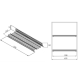  SGV60VCP Сушка для посуду Vibo 600*245 верх 