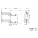 WE03.7319.01.001Карго REJS VARIANT MULTI 150 мм L-450  хром 