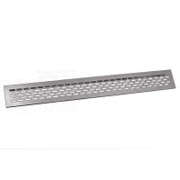 KK-W60800-24 Решетка вентиляционная GTV 480х60 мм, Светлый антрацит