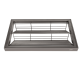 Полиця для взуття висувна з дотягувачем  VIRNO HOME 764*420*160 Сірий 