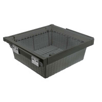 WG-KOSZR90-60 Корзина плетена для білизни GTV ELITE 900мм з ротангу Графіт