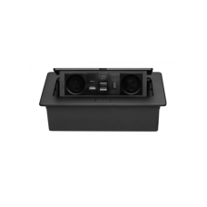 AE-PBSURH2GS-20 Подовжувач GTV врізний MultiSOFT 2*Scuko. 2*USB 2.1 A (A+C)+Rj45+ HDMI. 230 V. 3600 
