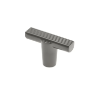 UZ-RAY-1-25 Ручка кнопка RAY Світлий графіт 