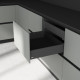 Комплект для ящика Muller Box profi line 3D L=500 h=95 антрацит