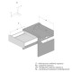 Комплект для ящика Muller Box profi line 3D L=500 h=95 антрацит