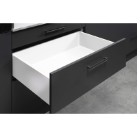 514.14.825 Комплект висувних шухляд Hafele  Matrix Box S Slim 167/500 мм з дотягом  Білий 
