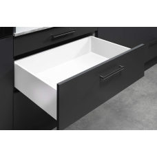 514.14.825 Комплект висувних шухляд Hafele  Matrix Box S Slim 167/500 мм з дотягом  Білий 