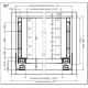 514.14.825 Комплект висувних шухляд Hafele  Matrix Box S Slim 167/500 мм з дотягом  Білий 