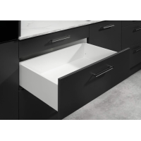 514.13.825 Комплект выдвижных ящиков Hafele Matrix S Slim 135/500 мм Белый