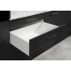 514.13.825 Комплект  висувних шухляд Hafele Matrix S Slim 135/500 мм Білий 