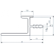  PA-FIRM-L3500-20М.  Ручка-профиль FIRM черный мат 3500 мм.