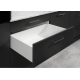 514.11.824 514.13.824 Комплект  висувних шухляд Hafele Matrix S Slim 84/450 мм Білий 