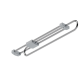 S-6074-С Трамбон Starax 50*450*60   L-450 мм  Хром 