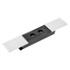 AE-PB2SPRES-10 Подовжувач GTV PRESTINO 2 розетки SCHUKO,  USB А+С QC RJ45, HDMI провід 1,5м Білий