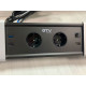 AE-PB2SPRES-10 Подовжувач GTV PRESTINO 2 розетки SCHUKO,  USB А+С QC RJ45, HDMI провід 1,5м Білий