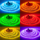 Світодіодна стрічка AVT  smd 5050 AVT-480RGB5050-IP-20-12 різнокольорова  підвищеного  розсієння 