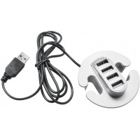 HB-USB-4X-80 Адаптер GTV для USB  на 4 входи Сірий