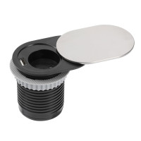 AE-BPW1S1UCH-51 Удлинитель GTV SLIDE d 60 1 розетка SCHUKO 1xUSB 2,4A провод 1,9м Инокс