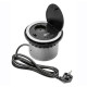AE-BPW1S2UCH-80 Подовжувач GTV 1 розетка SCHUKO зарядка USB 5V 2A провід 1,5м Сірий