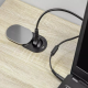 AE-BPW1S1UCH-51 Подовжувач GTV SLIDE d 60 1 розетка SCHUKO 1xUSB 2,4A провід 1,9м Інокс 