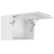 372.28.630 Підйомний механізм Hafele Free Flap H1.5 D односторонній , правий  Сірий 