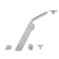 372.28.631 Підйомний механізм Hafele Free Flap H1.5 D односторонній , лівий   Сірий 