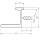 PA-FIRM-L3500-05 Ручка-профіль FIRM алюміній 3500 мм