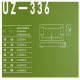 UZ-336192-06 Ручка GTV UZ-336 192 мм Шліфована сталь