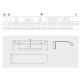 UA-HEXA-256-20M Ручка GTV HEXA 256 мм Чорний матовий